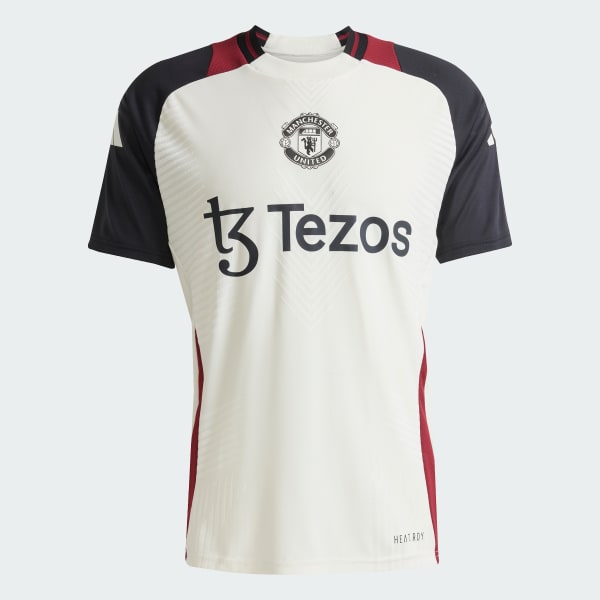 biela Manchester United Tiro 24 Pro Training Jersey