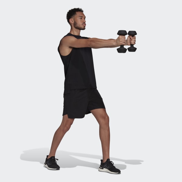 Svart Workout Front Rack Impact Tanktopp VT432