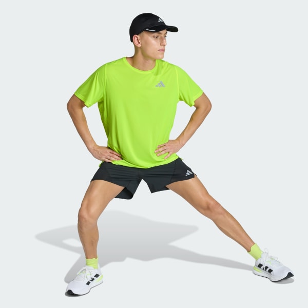 geel adi365Breeze Hardloop-T-shirt
