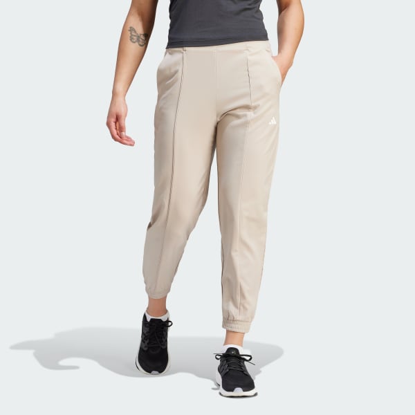Women Utility Relaxed Fit Cargo Pants Nude