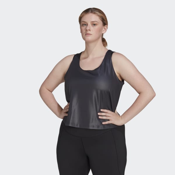 Svart 11 Honoré Tanktopp (store størrelser) ZS255