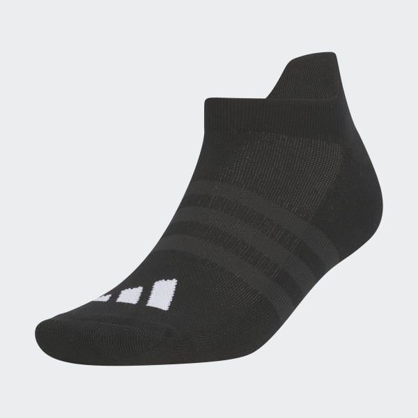 Black Basic Golf Ankle Socks