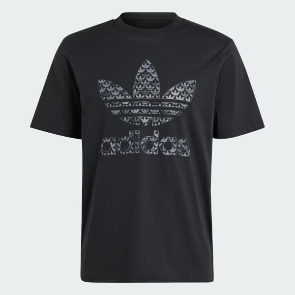 Camisetas adidas hombre negro hot sale