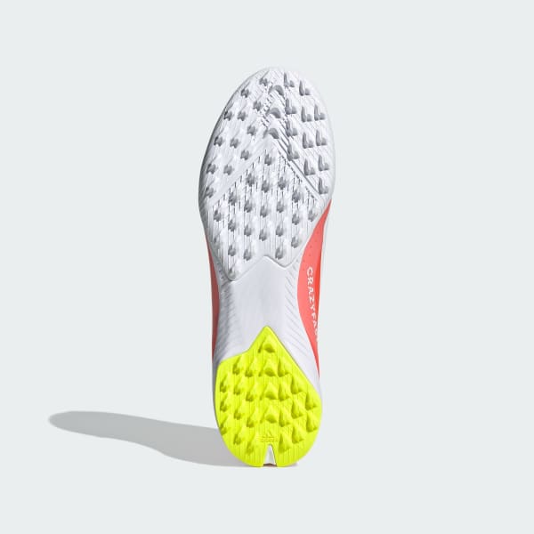 Rojo Guayos X Crazyfast League Sin Cordones Pasto Sintético
