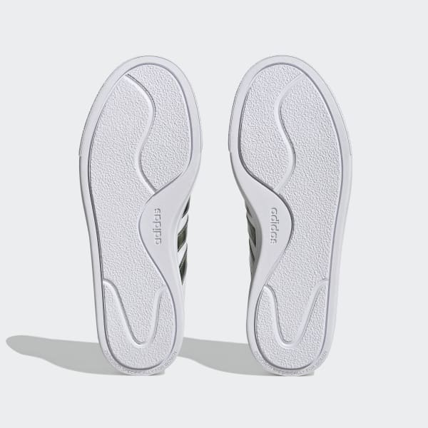White Court Platform Shoes