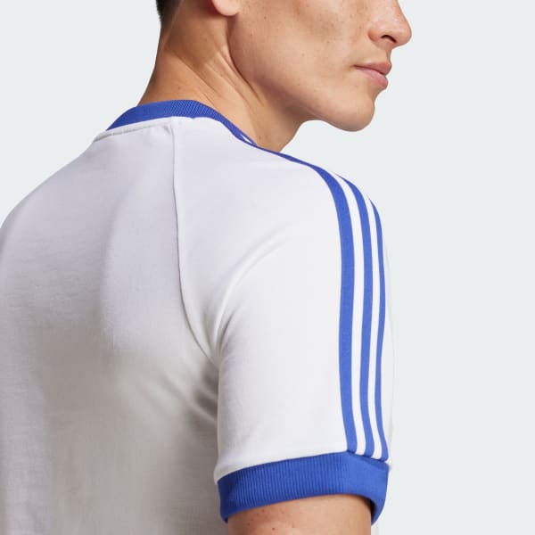 adidas Jude Bellingham 3-Stripes Tee - White | Free Shipping