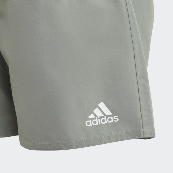 Green Classic Badge of Sport Swim Shorts