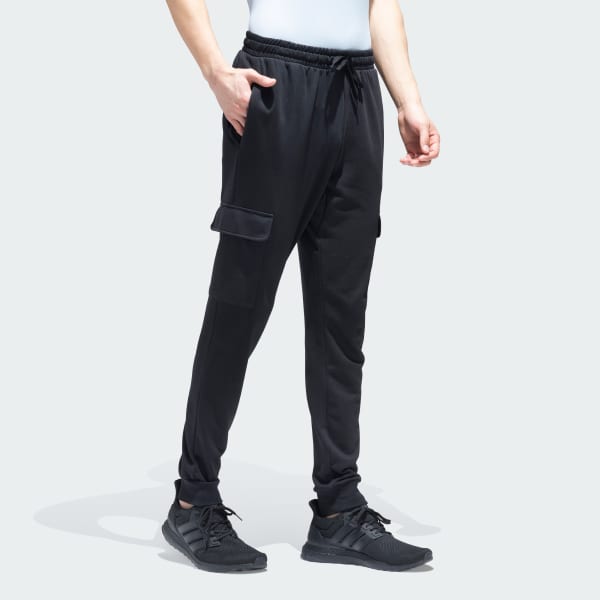 Black FeelCozy Cargo Pants