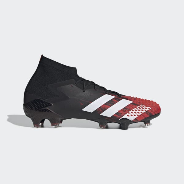 Botas de fútbol Predator Mutator 20.1 para césped natural seco negras y  rojas de mujer | adidas España