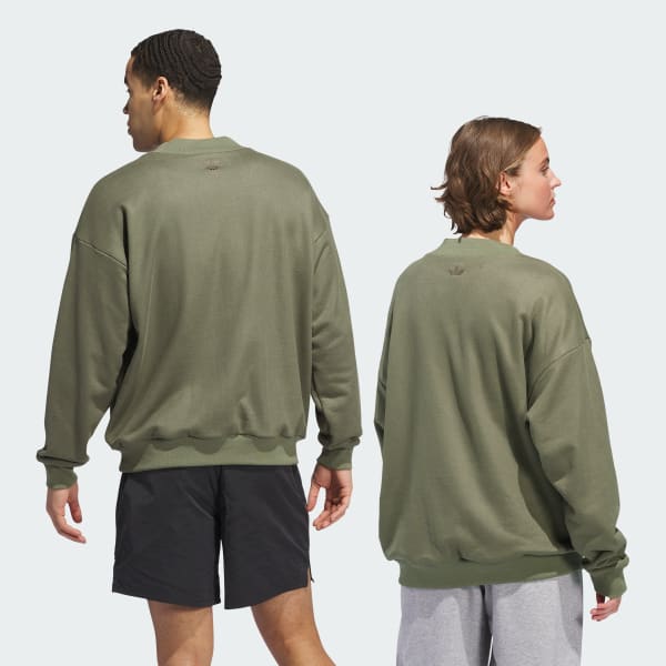 Vert Sweat-shirt ras-du-cou FC Bayern Garden (Non genré)