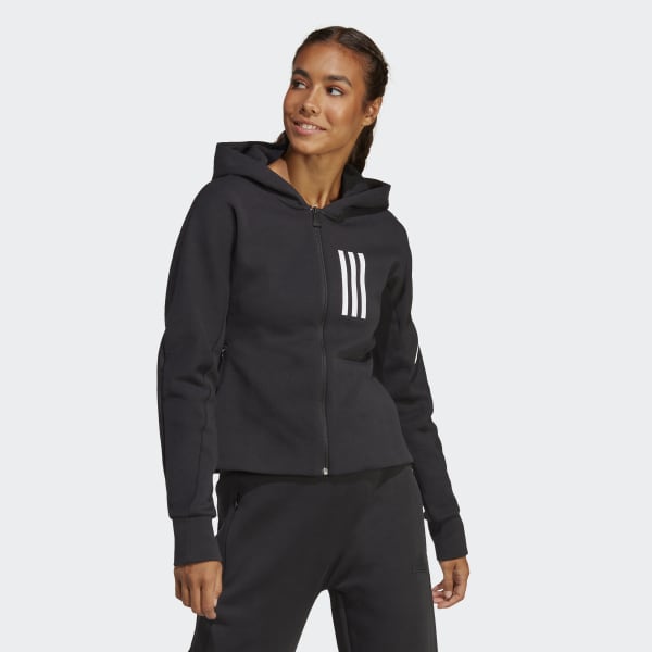 Adidas slim fit hoodie clearance