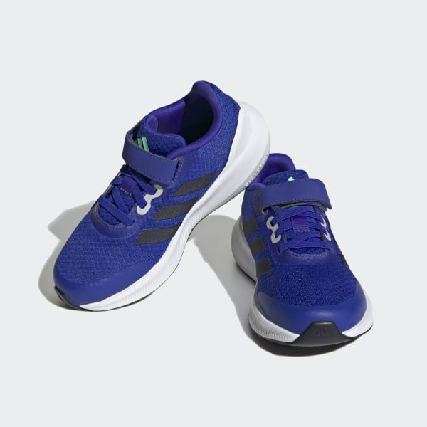 | - Lace 3.0 US Blue | Strap adidas RunFalcon Shoes Kids\' Top Elastic Lifestyle adidas