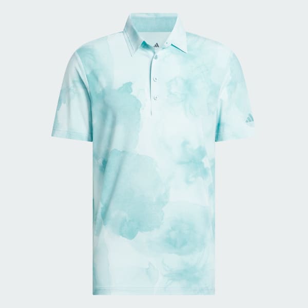 Turquoise Polo imprimé Ultimate365 Cool Feeling Tour