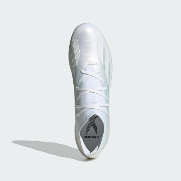 Branco Botas de Futebol X Crazyfast.2 – Piso firme