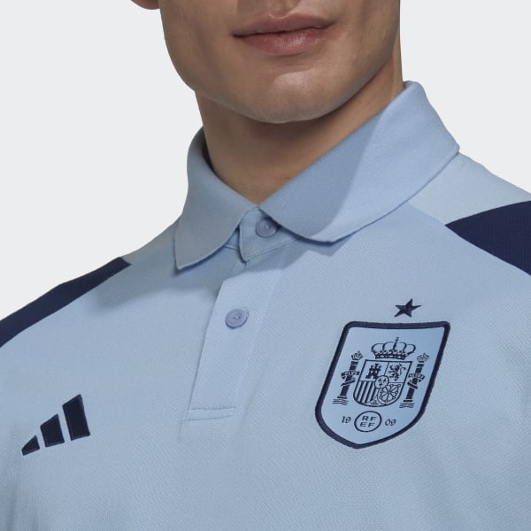 Blauw Spanje Poloshirt UV386