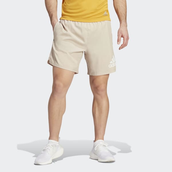 Beige Pantalón corto Run It