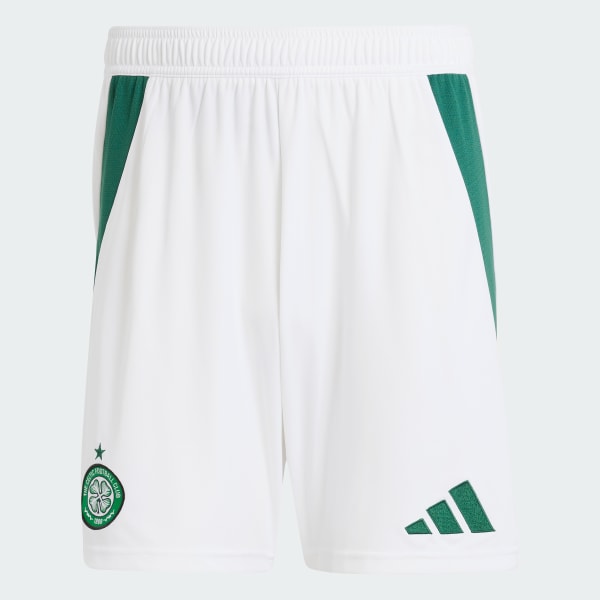 White Celtic FC 24/25 Home Shorts