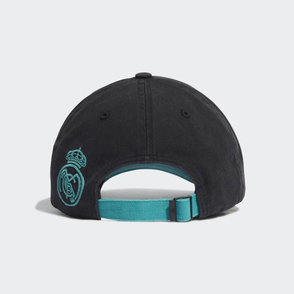 Black Real Madrid Dad Cap