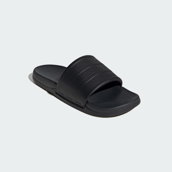 Black ADILETTE COMFORT 2.0 SLIDES 
