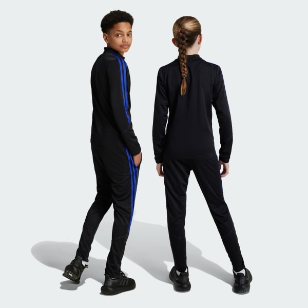 Black Tiro 23 Club Training Tracksuit Bottoms