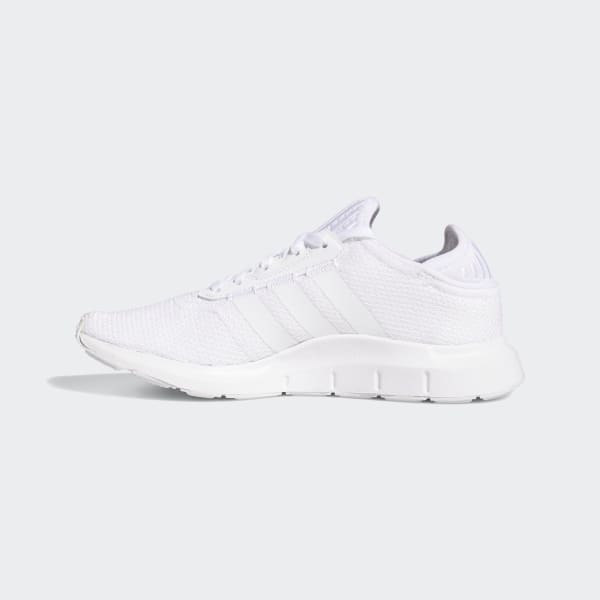 white swift run trainers