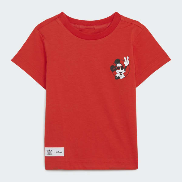 Rosso T-shirt Disney Mickey and Friends VX952