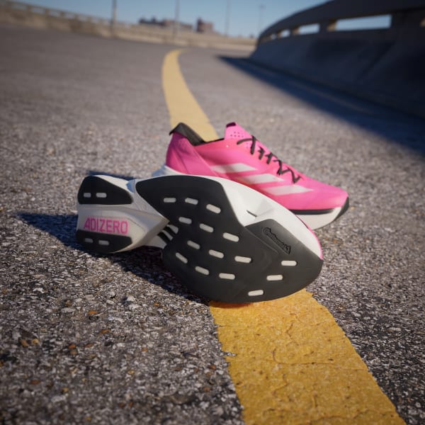 สีชมพู รองเท้า ADIZERO ADIOS PRO 3