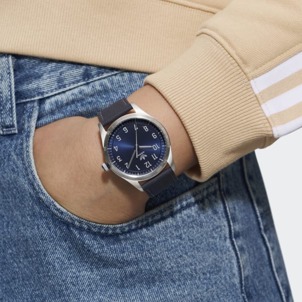 Silver Code Four Watch