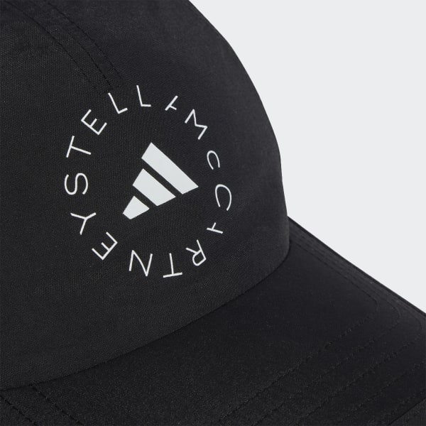 Schwarz adidas by Stella McCartney Kappe