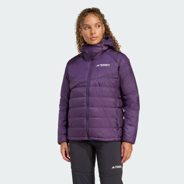 Lilla Terrex Xperior CLIMAWARM+ Down Hooded Jakke