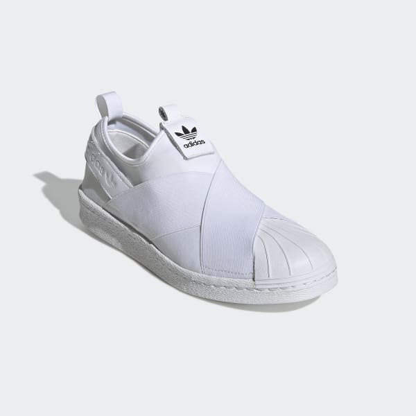 adidas Superstar Slip-on Shoes - White 