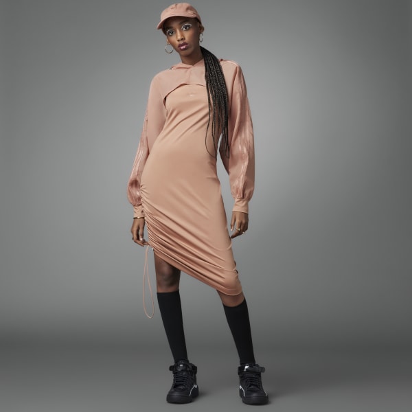 vijandigheid Picknicken Boek adidas Always Original Long Dress - Brown | Women's Lifestyle | adidas US