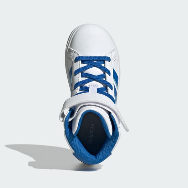Blanco Zapatillas Grand Court Mid para niños