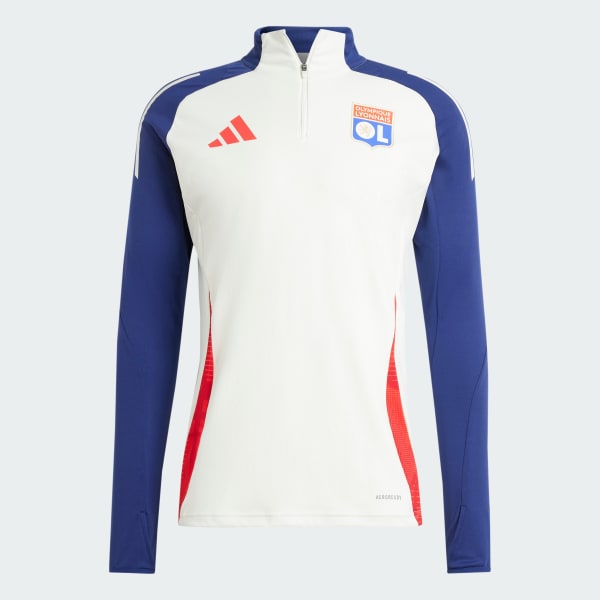 Blanco Sudadera entrenamiento Olympique de Lyon Tiro 24