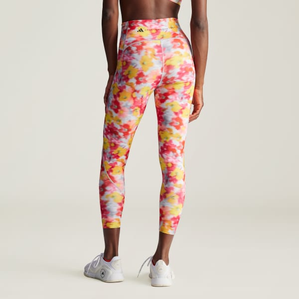 イエロー adidas by Stella McCartney TruePurpose プリント Optime トレーニングレギンス