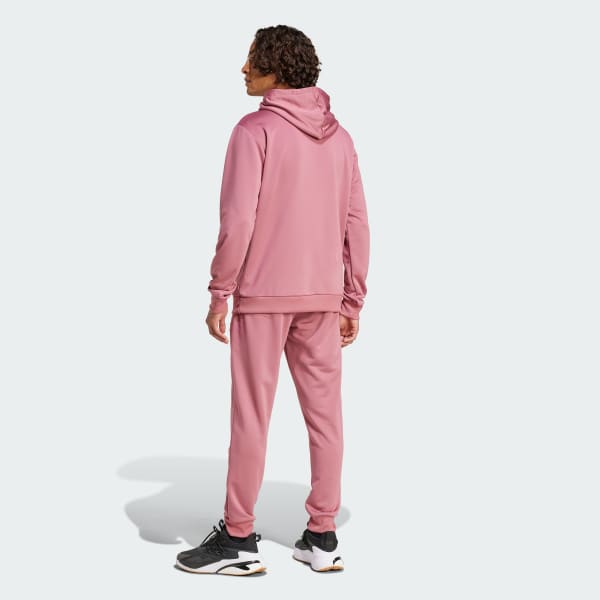 Rosa Agasalho Capuz Moletinho Sportswear