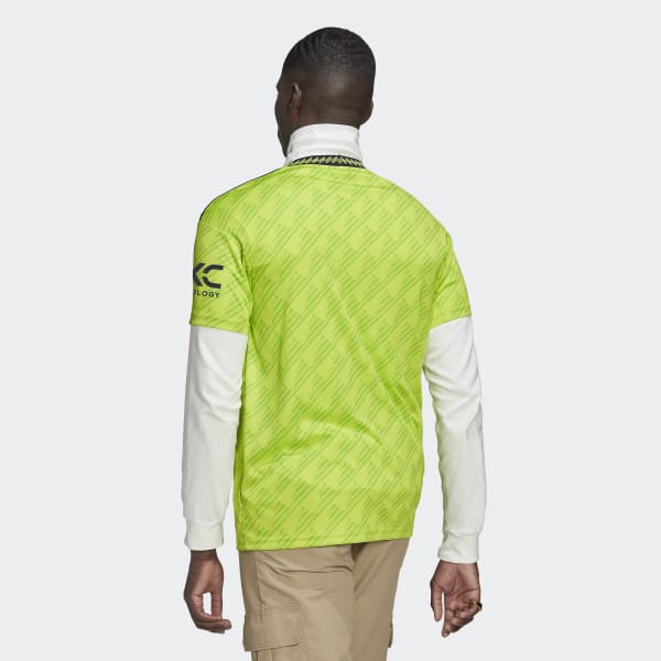 สีเขียว เสื้อฟุตบอลชุดที่สาม Manchester United 22/23
