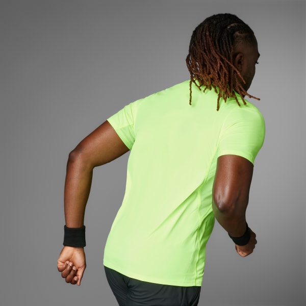 Verde Camiseta de Running Adizero Essentials