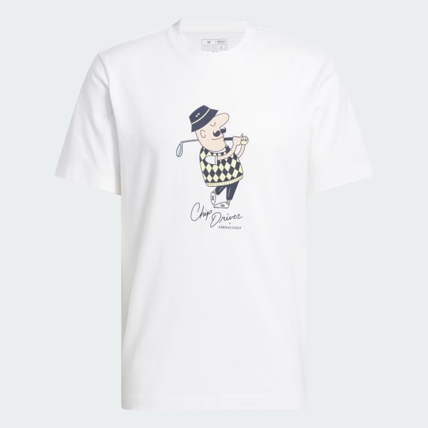 White Classic Chip Graphic Tee