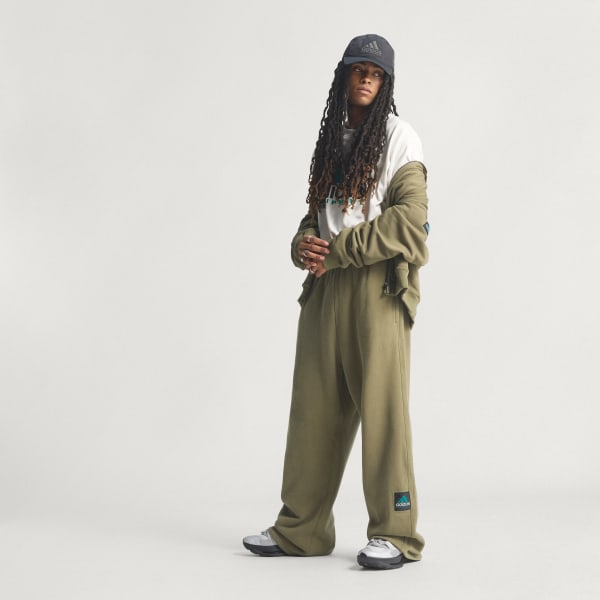 ADIDAS EQUIPMENT OPEN HEM SWEATPANT - Green | Free Shipping with
