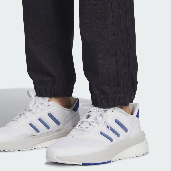 アディダス 入手困難 adidas デニム ジョガーパンツ　ラインパンツ アディダス 入手困難 adidas デニム ジョガーパンツ ライン