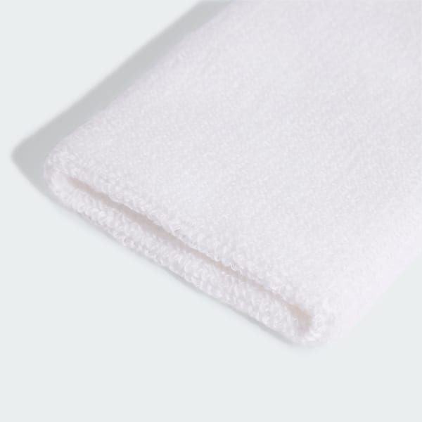 Blanco Muñequeras grandes de tenis adidas Originals