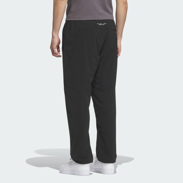 ブラック アディダスアダプテーション ストレッチ ウーブン フルレングス パンツ