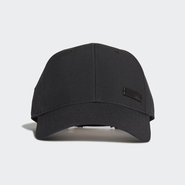 Czerń Lightweight Metal Badge Baseball Cap
