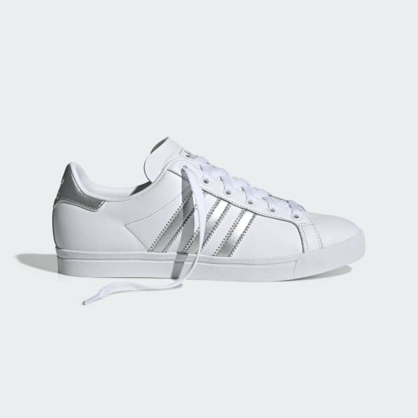 adidas coast star all white