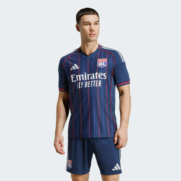 Blau Olympique Lyon 25/26 Auswärtstrikot
