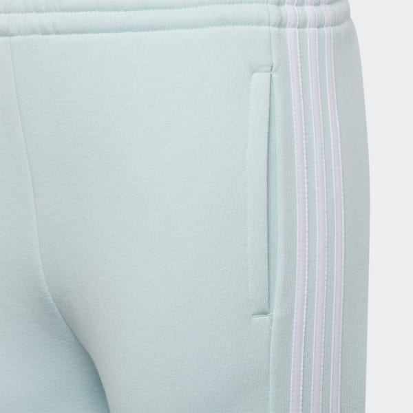Turquoise Cotton Fleece Joggers