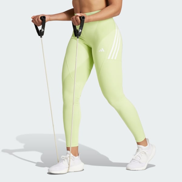 adidas Techfit Hyperglam Full-Length Leggings - Green