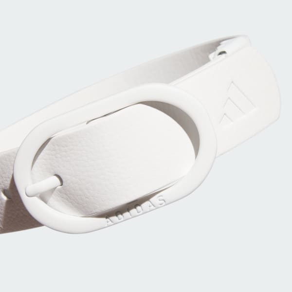 Adidas white belt sale