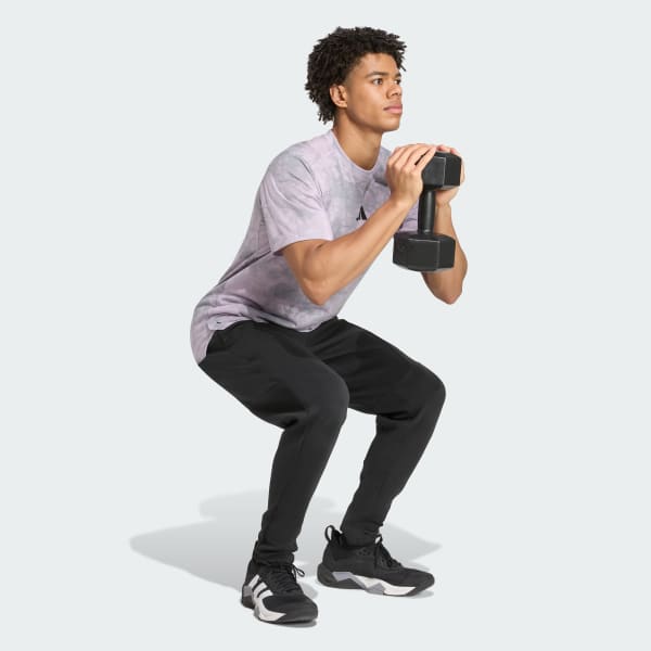 สีม่วง เสื้อยืดพิมพ์ลาย PrimeLift